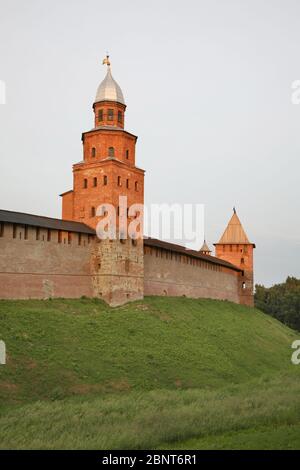 Kokui and Prince tower in Novgorod the Great (Veliky Novgorod). Russia Stock Photo