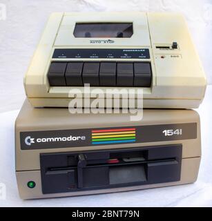 Commodore 64 computer setup Stock Photo - Alamy