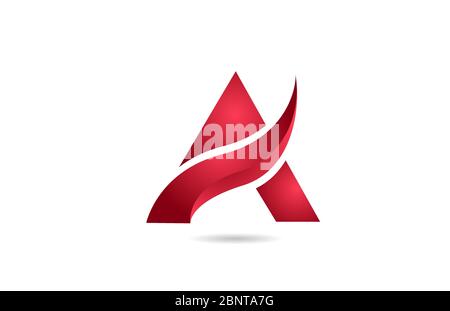 red swoosh E alphabet letter logo icon design with black grey color ...