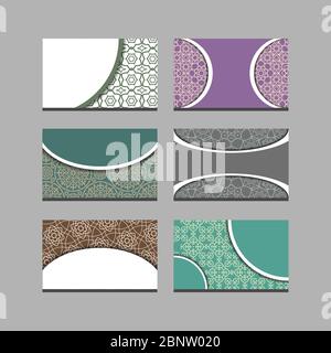Tribal logo set isolated on white background vector illustration Stock Vector