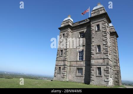 Lyme Park Cage National Trust Stock Photo