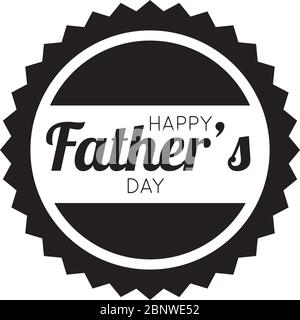 happy fathers day lace line style Stock Vector Image & Art - Alamy
