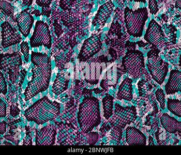 Snake skin pattern texture repeating seamless Texture snake. Fashionable print. Ready for textile prints. Stock Photo