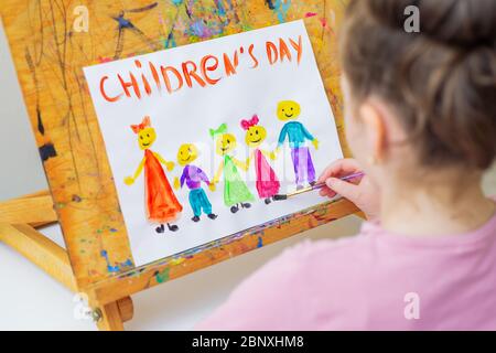 Drawing: TEACHER`S DAY Card Stock Image - Image of hand, education: 98545535