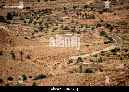 welcome to tunisia, welcome in the dahar Stock Photo