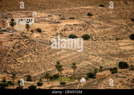 welcome to tunisia, welcome in the dahar Stock Photo