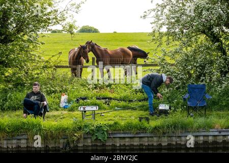 marsworth hertfordshire anglers enjoying