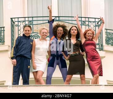 CANNES, FRANCE. May 1997: Pop stars The Spice Girls at the 50th Cannes Film Festival.  File photo © Paul Smith/Featureflash Stock Photo