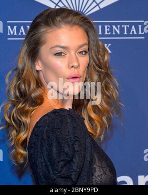 New York, NY - Feb 05, 2020: Nina Agdal attends the 2020 amfAR New York Gala Stock Photo