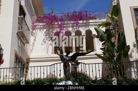 West Hollywood, California, USA 16th May 2020 A general view of atmosphere of Isola Bella Townhouses at 1320 N. Harper Avenue on May 16, 2020 in West Hollywood, California, USA. Photo by Barry King/Alamy Stock Photo Stock Photo