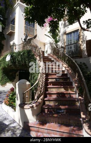 West Hollywood, California, USA 16th May 2020 A general view of atmosphere of Isola Bella Townhouses at 1320 N. Harper Avenue on May 16, 2020 in West Hollywood, California, USA. Photo by Barry King/Alamy Stock Photo Stock Photo