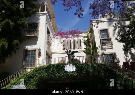 West Hollywood, California, USA 16th May 2020 A general view of atmosphere of Isola Bella Townhouses at 1320 N. Harper Avenue on May 16, 2020 in West Hollywood, California, USA. Photo by Barry King/Alamy Stock Photo Stock Photo