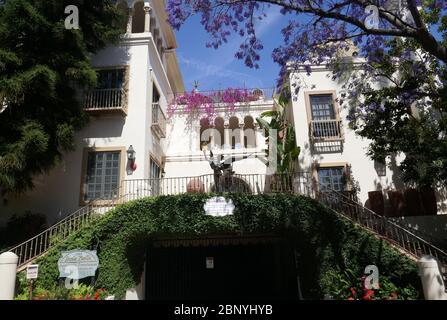 West Hollywood, California, USA 16th May 2020 A general view of atmosphere of Isola Bella Townhouses at 1320 N. Harper Avenue on May 16, 2020 in West Hollywood, California, USA. Photo by Barry King/Alamy Stock Photo Stock Photo