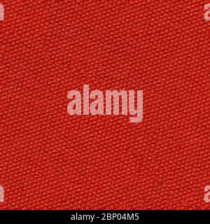 Shiny red textile background for new design. Seamless square texture. Stock Photo
