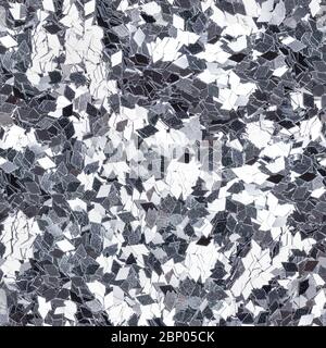 Silver glitter, sparkle confetti texture. Christmas abstract background. Ideal seamless pattern. Stock Photo