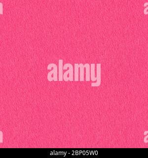 Pink felt background, structure on macro. Seamless square texture, tile ready. Stock Photo