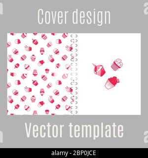 Decorative geometric pattern in pink and grey colors, vector illustration Stock Vector