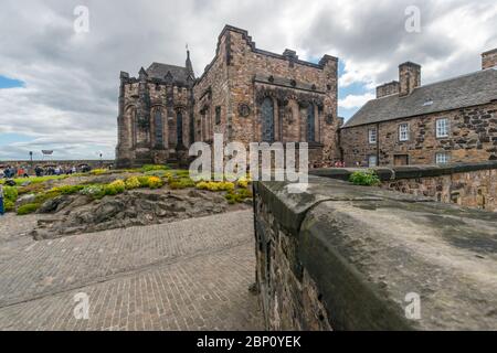 Edinburgh Schloss Stock Photo Alamy