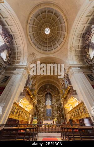 PORTO, PORTUGAL - FEBRUARY 27, 2017: Porto Cathedral (Se do Porto) in historical center of Porto. Stock Photo