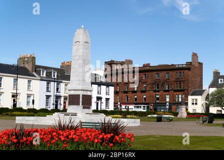 The Cenotaph,Wellington Square,Ayr,South Ayrshire,Scotland,UK Stock Photo
