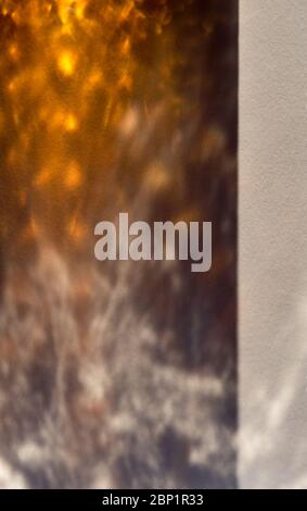 Light game reflections on paper Stock Photo