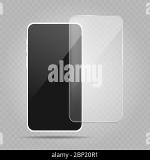 Smartphone protection screen Stock Vector