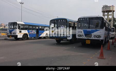 State Transport Bus Station, Mumbai, India Stock Photo - Alamy