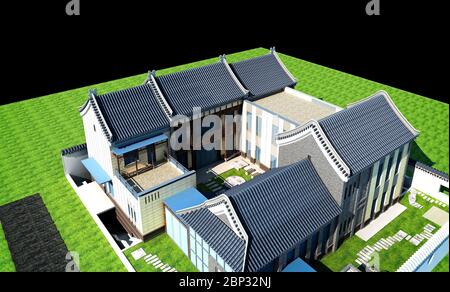 Customer Projects, Exterior Render, House Render