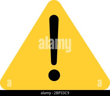Danger vector icon attention caution illustration business Stock Vector