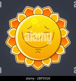 Realistic Sun Vector Of Summer Elements. Vector Illustration Nice Background Stock Vector
