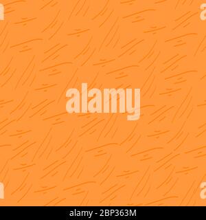 seamless pattern. dark orange sticks in a chaotic manner on an orange background Stock Vector