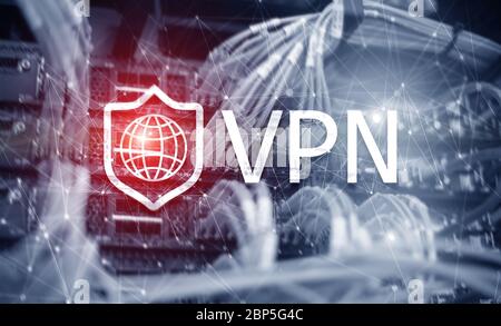 Virtual private network VPN. New technology concept 2020. Stock Photo