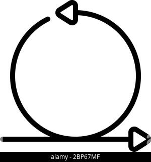 Sprint arrows icon representing ‘Sprint’ Stock Vector