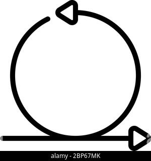 Sprint arrows icon representing ‘Sprint’ Stock Vector