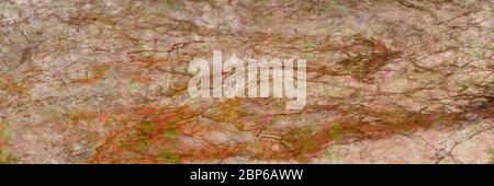 red stone marble surface with veins and glossy abstract texture background of natural material. illustration. backdrop in high resolution. raster file Stock Photo