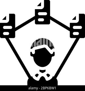 Multiple Tasks Icon Stock Vector Image & Art - Alamy