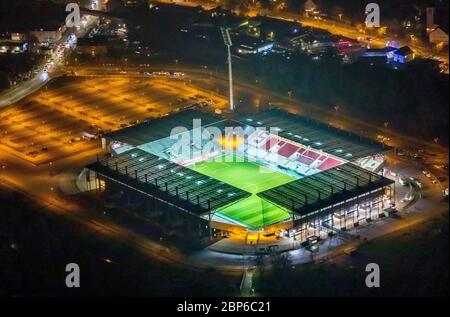 Aerial View, Soccer Stadium Rot-Weiss Essen, Stadium At Hafenstraße In ...