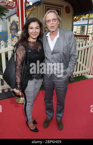 Volker Lechtenbrink,Guel Ural-Aytekin,Premiere Circus Roncalli,Moorweide Hamburg,07.06.2019 Stock Photo