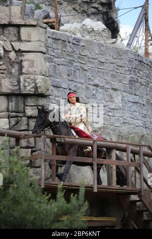 Alexander Klaws (Winnetou),press introduction of the new season of the Kayl May Festival Under Vultures - The Son of the Baehrenjaeger,Bad Segeberg,21.06.2019 Stock Photo