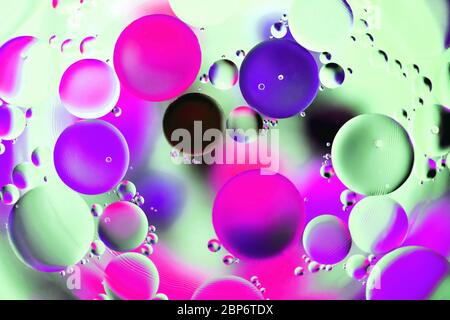 background, multicolored balls, blur, texture, heterogeneous color Stock Photo