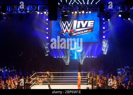 The WWE Live Event 'SmackDown Live' in Hamburg Stock Photo