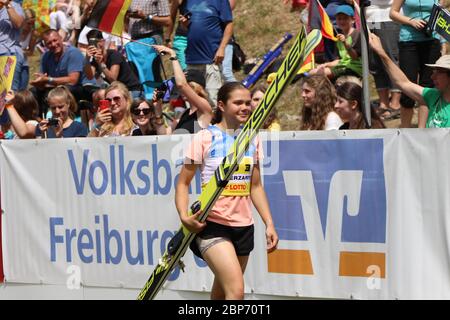 FIS Summer Grand Prix Hinterzaren Mixed 2019 Stock Photo