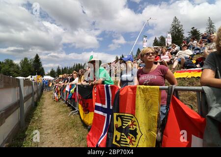 FIS Summer Grand Prix Hinterzaren Mixed 2019 Stock Photo