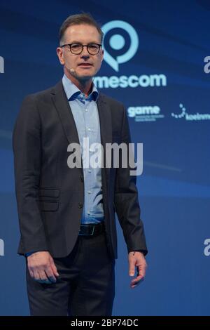 Eroeffnung der Computerspielemesse 'Gamescom 2019' in der Messe Koeln Stock Photo