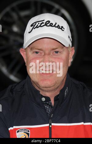 Richard McEvoy,Porsche Urban Golf Challenge,Reeperbahn Hamburg,03.09.2019 Stock Photo