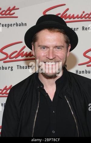 Johannes Oerding, letzte Vorstellung 'Nutten, Koks und frische Erdbeeren' zugunsten Nestwerk, Schmodt Hamurg, Reeperbahn, 09.09.2019 Stock Photo