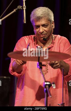 38. Leipziger Jazztage - Trilok Gurtu Band Stock Photo