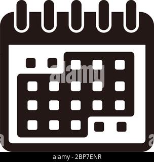 PCR (Polymerase chain reaction) test icon illustration / Novel coronavirus Stock Vector