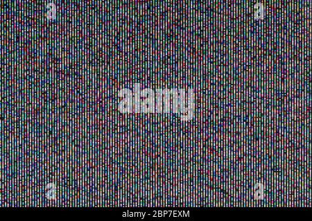 Pixel pattern of a digital glitch Stock Photo