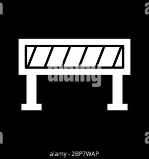 Beautiful Volleyball Net Glyph Vector Icon Stock Vector